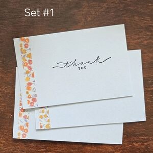 Handmade Thank You Cards